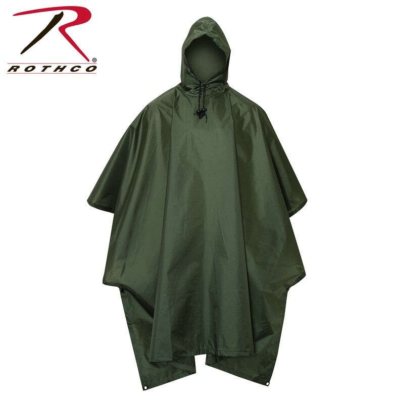 PONCHO "RIP-STOP" TYPE MILITAIRE G.I.