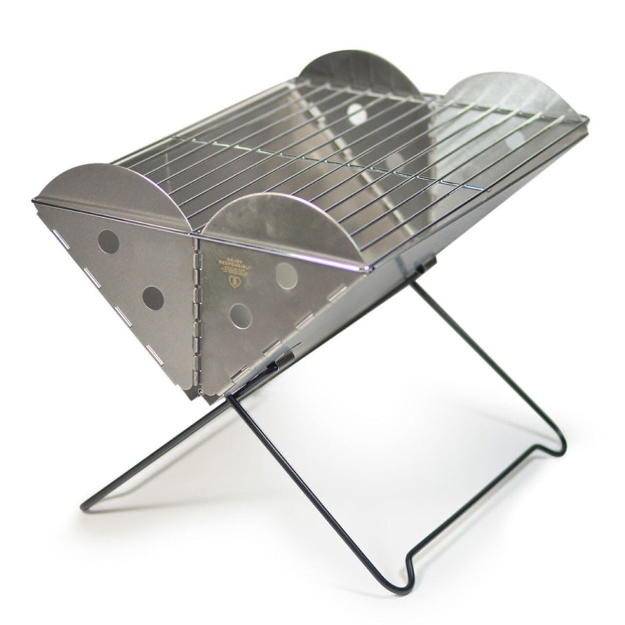 BARBECUE ET FOYER PORTATIF EN ACIER INOXIDABLE UCO