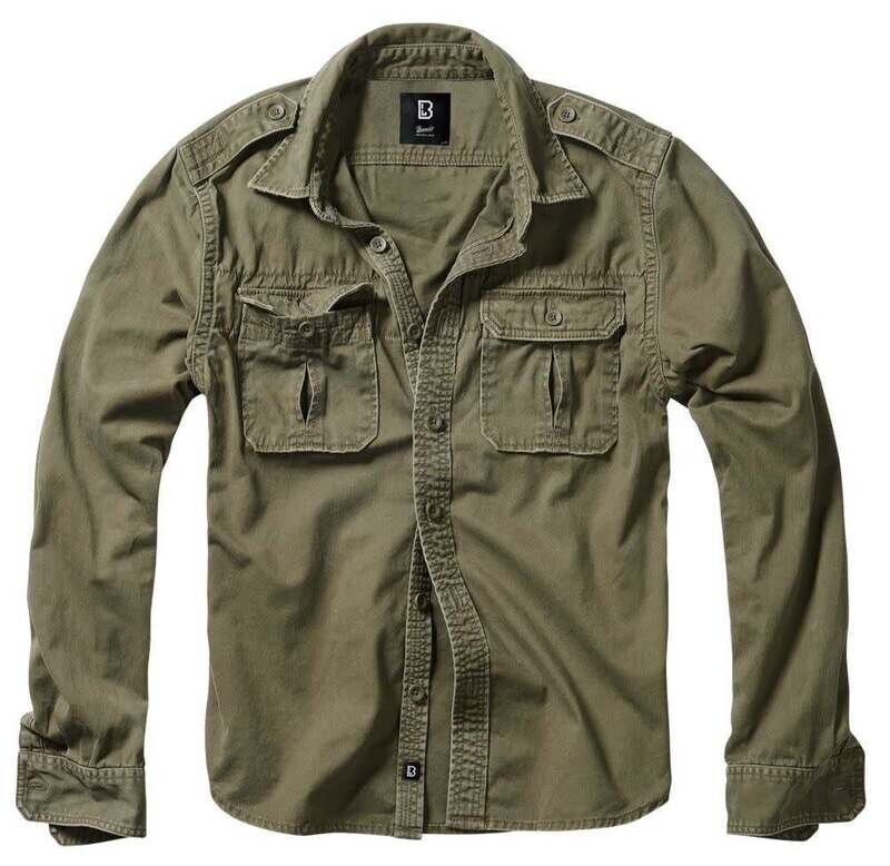 CHEMISE STYLE AUTHENTIQUE À MANCHES LONGUES BRANDIT