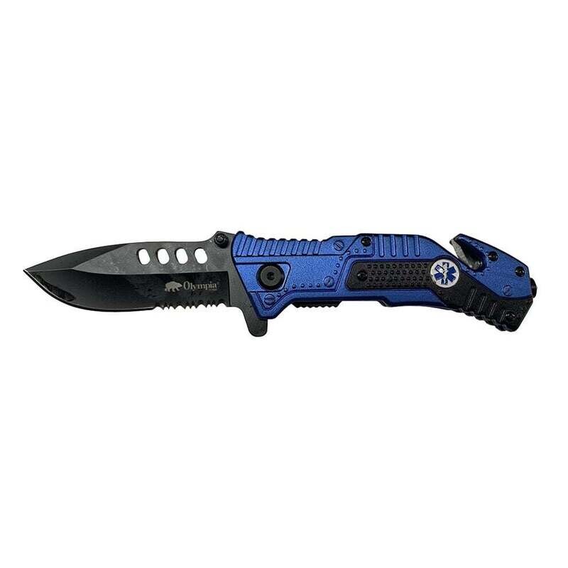 COUTEAU PLIANT DE SURVIE 8"
