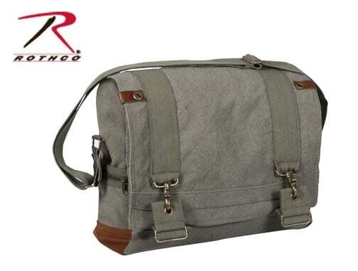SAC EN CANVAS DE MESSAGER POUR PILOTE DE B-15 - VINTAGE