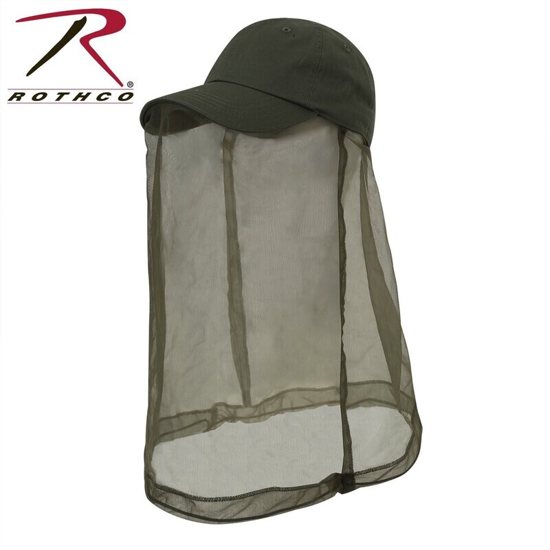 CASQUETTE AVEC FILET ANTI-MOUSTIQUE