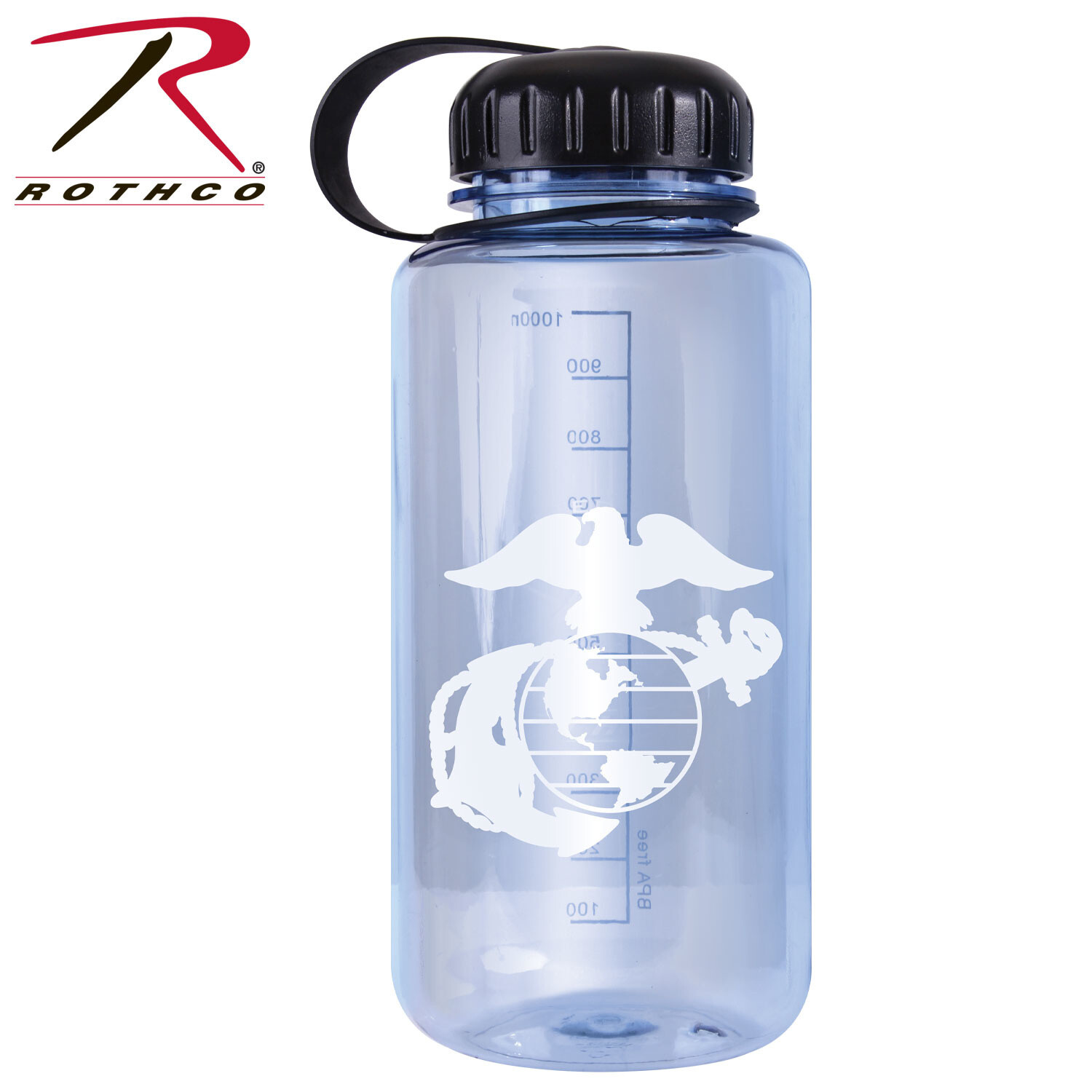 BOUTEILLE D'EAU AVEC LOGO MILITAIRE - 32 ONCES