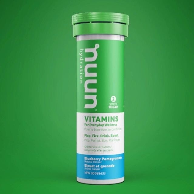 COMPRIMÉS NUUN - VITAMINES AVEC  OU SANS CAFÉINE