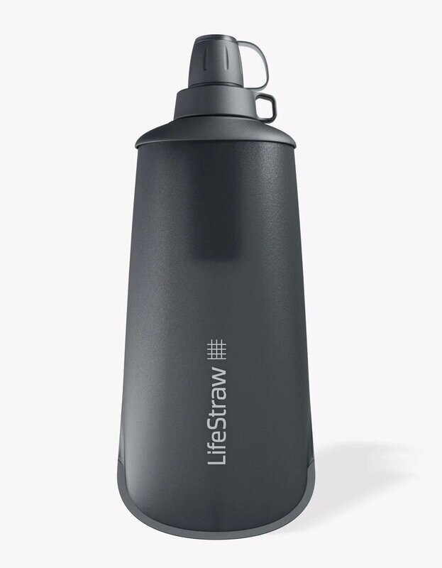 BOUTEILLE FLEXIBLE AVEC FILTRE INTÉGRÉ LIFESTRAW