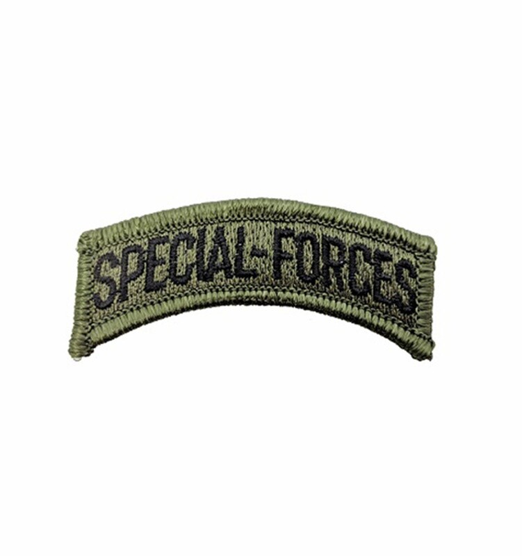 ÉCUSSON "SPECIAL FORCES" VERT
