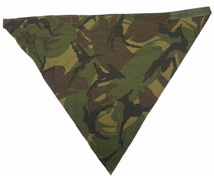 FOULARD HOLLANDAIS CAMO VERT À VELCRO