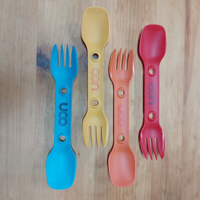 CUILLÈRE FOURCHETTE ET COUTEAU 3 EN 1 UCO