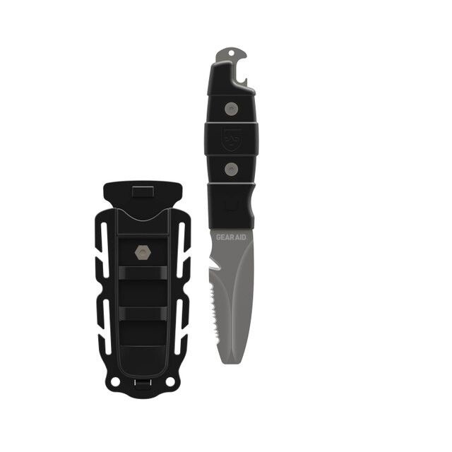 COUTEAU NOIR AKUA À POINTE PLATE