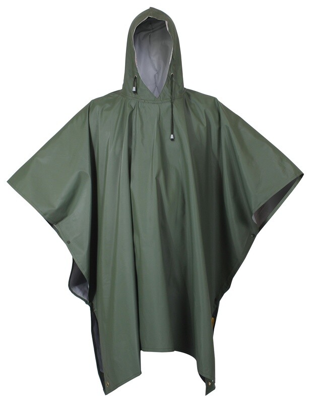 PONCHO EN PVC ET CAOUTCHOUC