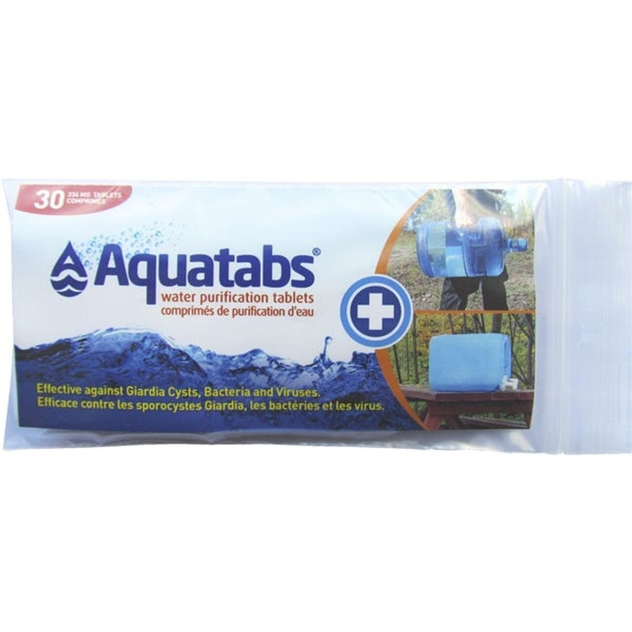 AQUATABS 30 PASTILLES POUR 20L