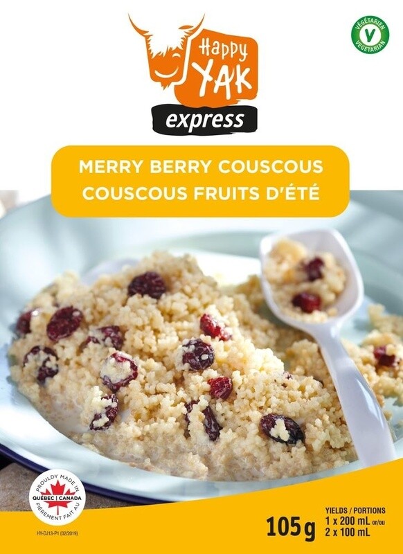 COUSCOUS AUX FRUITS D'ÉTÉ HAPPY YAK