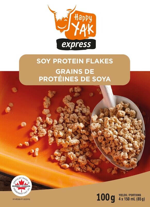 PROTÉINES DE SOJA (100 GR) HAPPY YAK