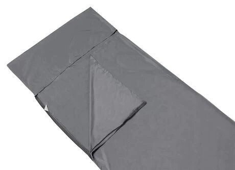 DOUBLURE DE SAC DE COUCHAGE EN SOIE SYNTHÉTIQUE POLYESTER