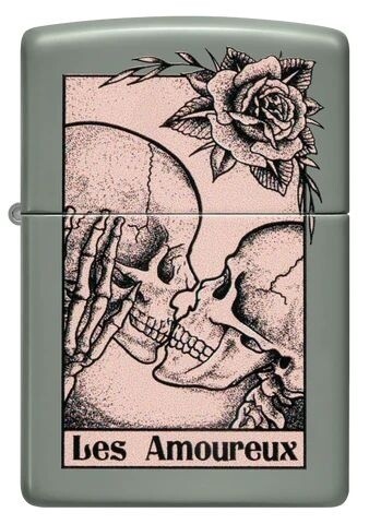 ZIPPO LES AMOUREUX BAISER DE LA MORT