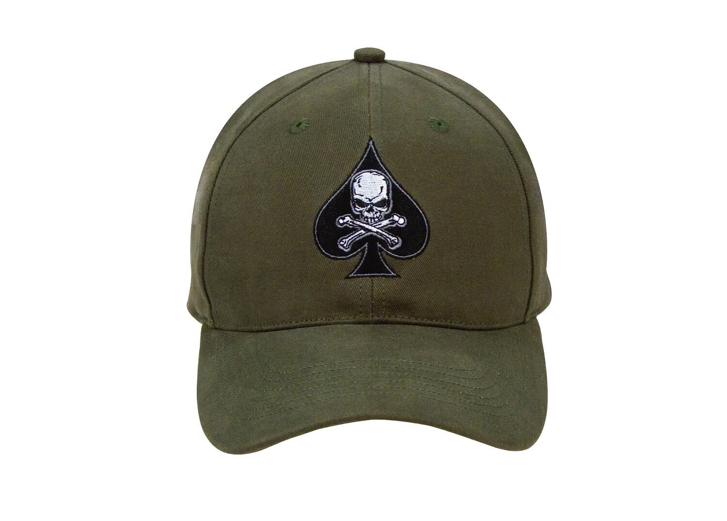 CASQUETTE TÊTE DE MORT ET PIQUE STYLE GUERRE DU VIETNAM