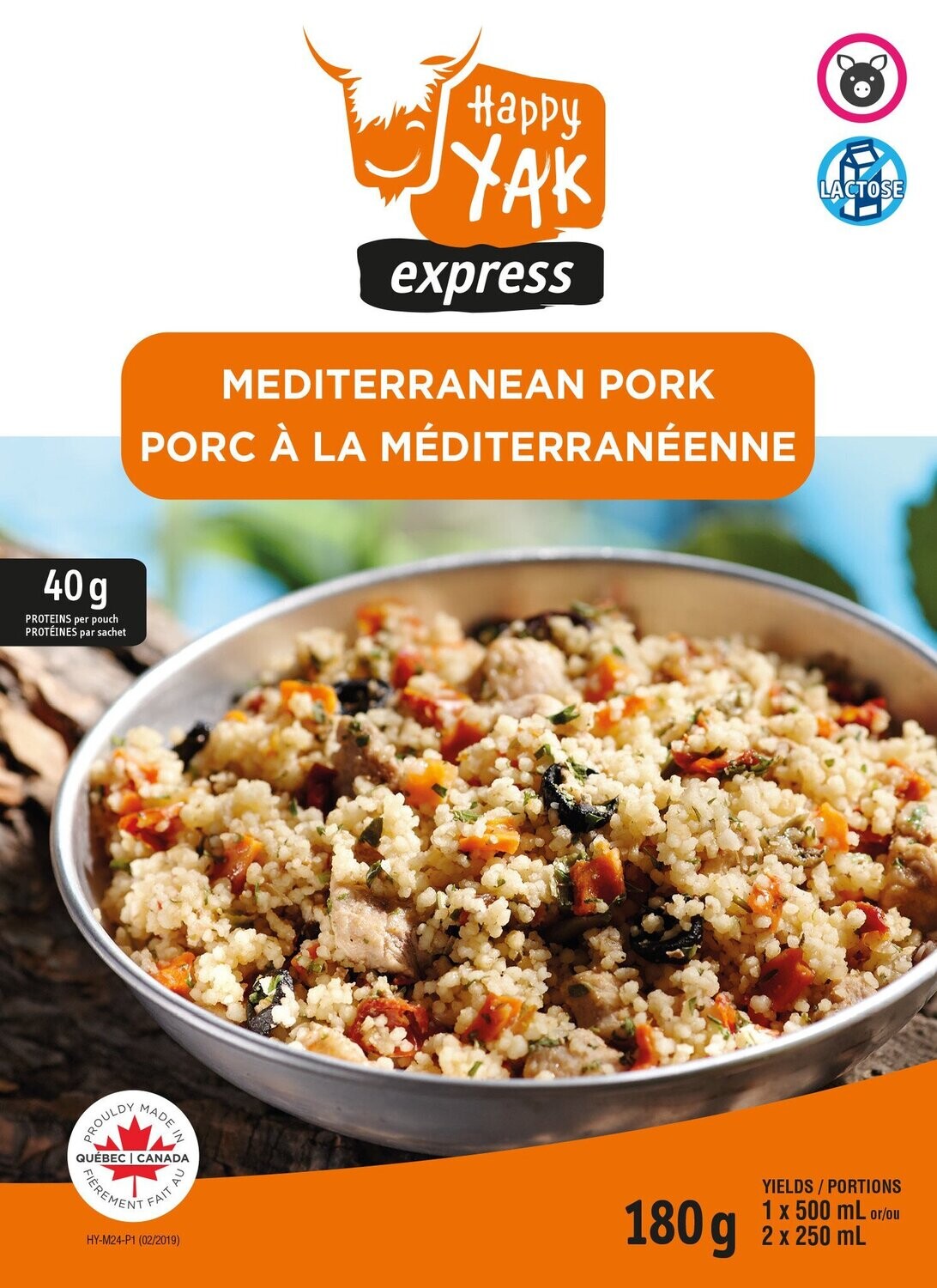 PORC À LA MÉDITERRANÉENNE HAPPY YAK