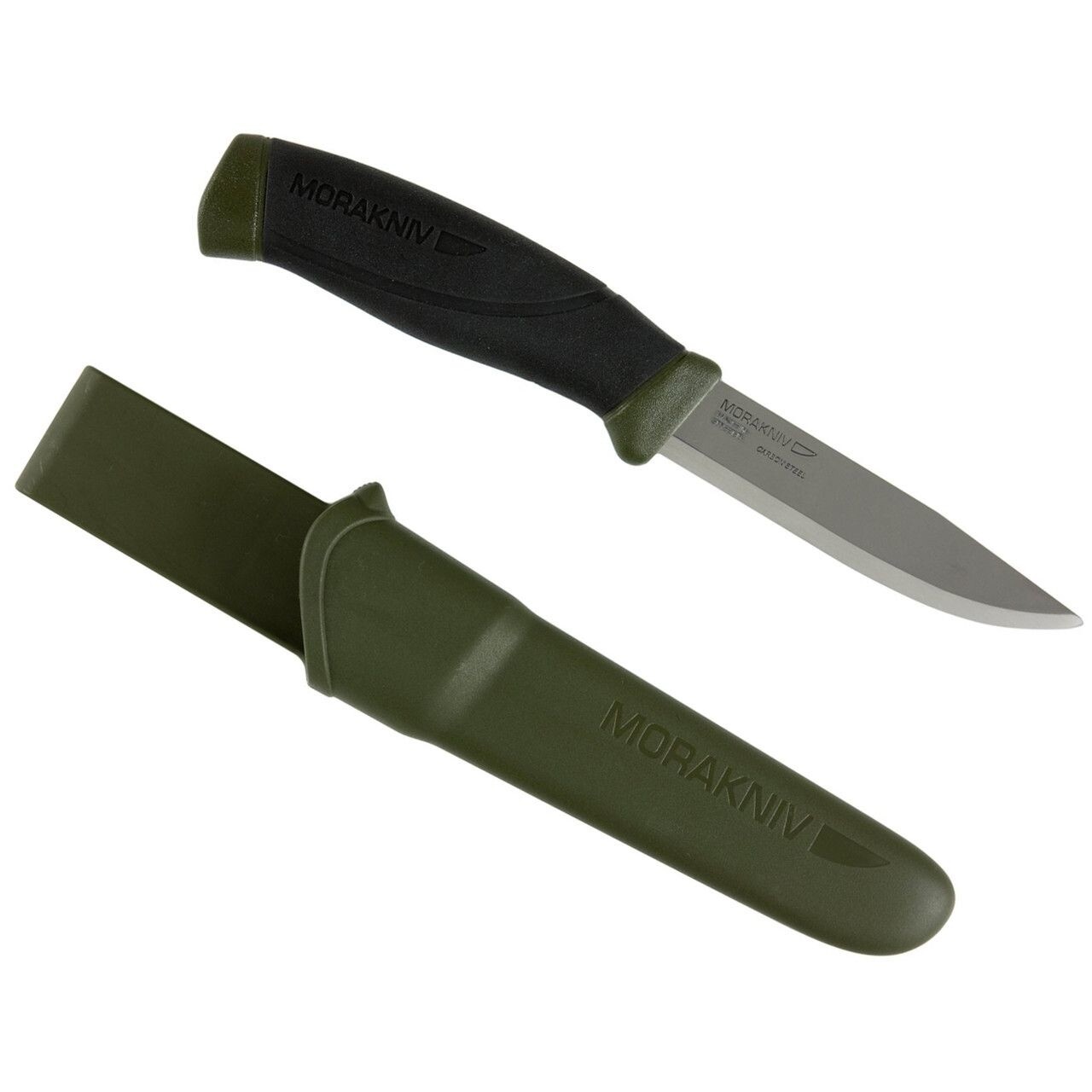COUTEAU ROBUSTE MORAKNIV COMPANION VERT