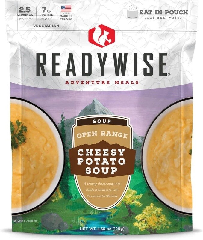 SOUPE AUX POMMES DE TERRE ET FROMAGE READYWISE
