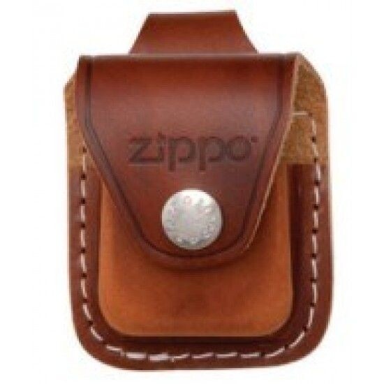 POCHETTE POUR ZIPPO EN CUIR AVEC BOUCLE DE CEINTURE
