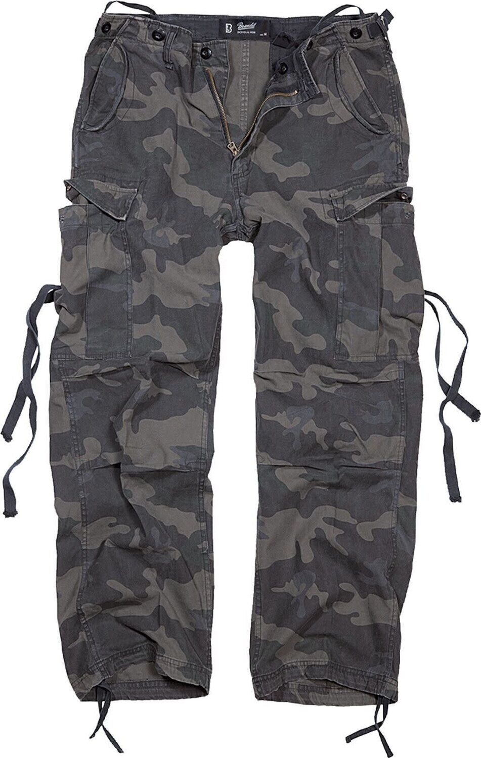 PANTALON CARGO M-65 BRANDIT, Couleur: CAMO FONCÉ, Grandeur: SMALL
