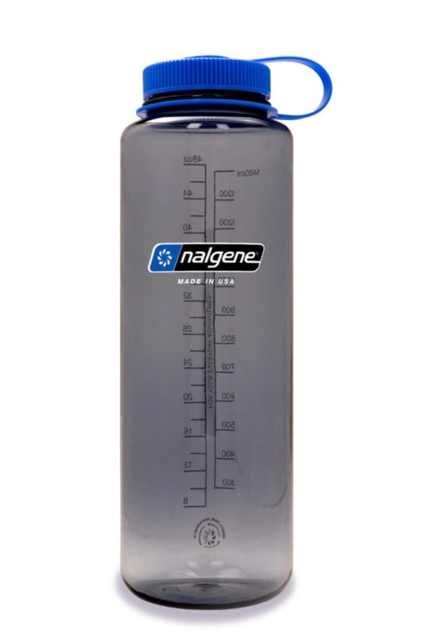 BOUTEILLE NALGENE SUSTAIN 48OZ À GRAND GOULOT, Couleur: GRIS