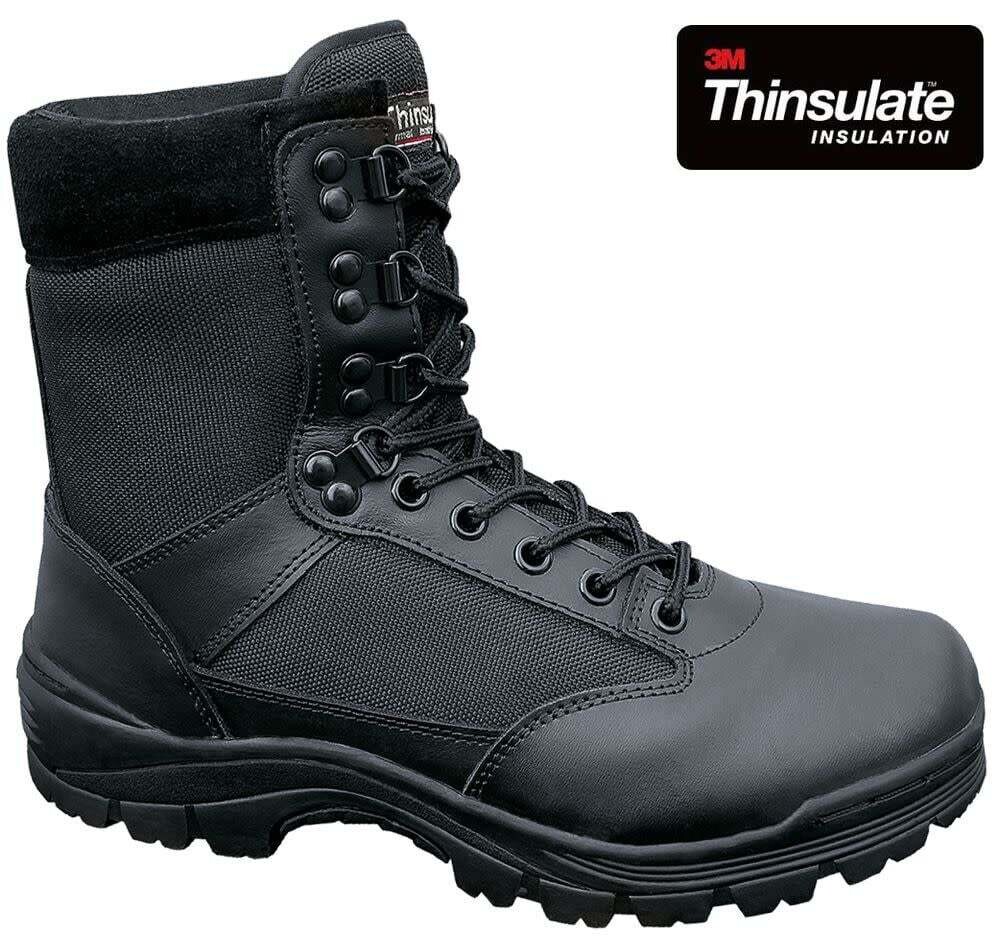 BOTTES TACTIQUES BRANDIT, Couleur: NOIR, Grandeur: 10