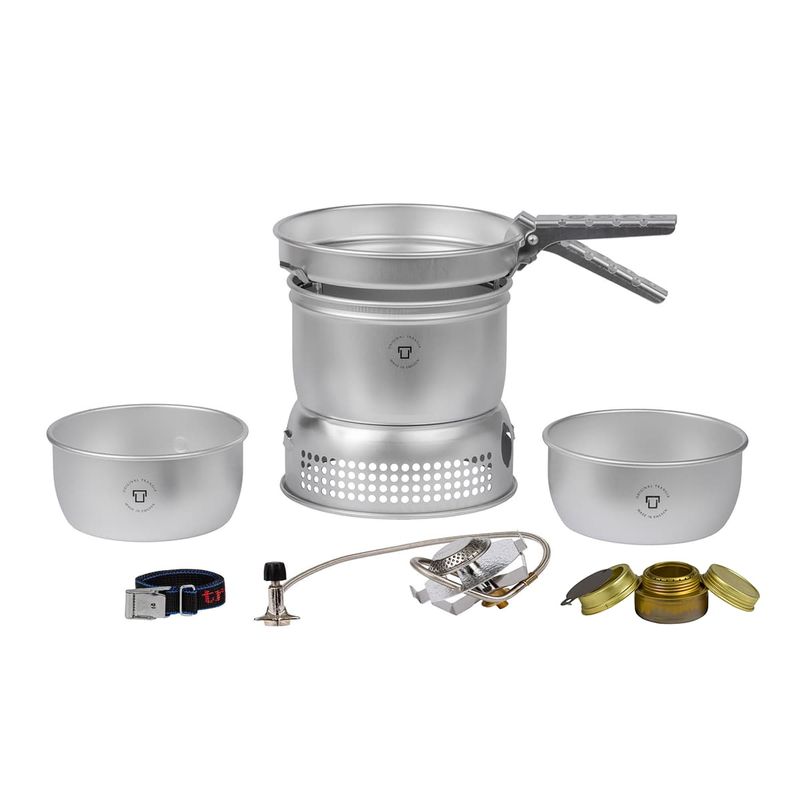 ENSEMBLE DE CUISSON AVEC BRÛLEURS HYBRIDE POUR 1-2 PERSONNES TRANGIA 27-1-GB-SBUL