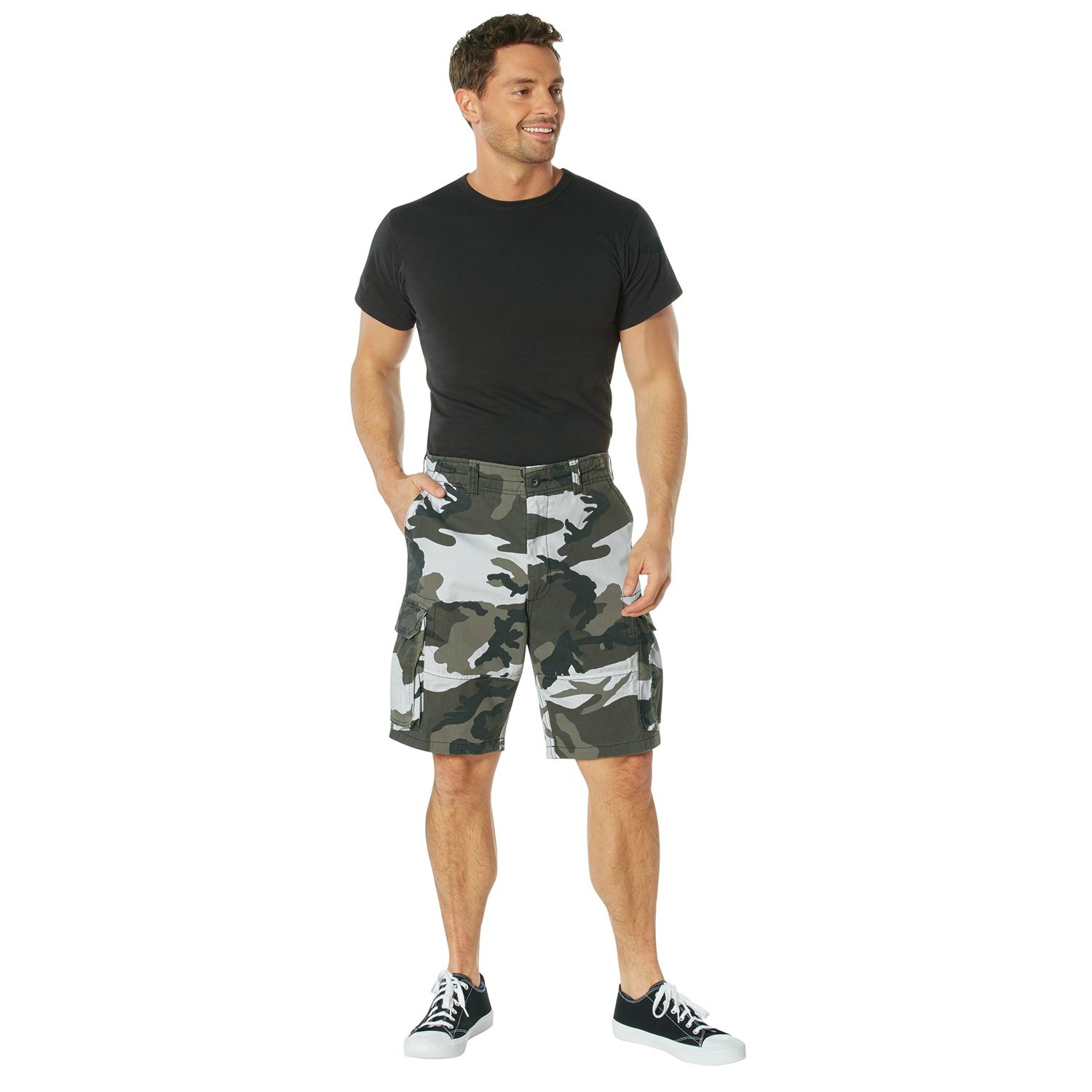 BERMUDAS CAMO STYLE VINTAGE