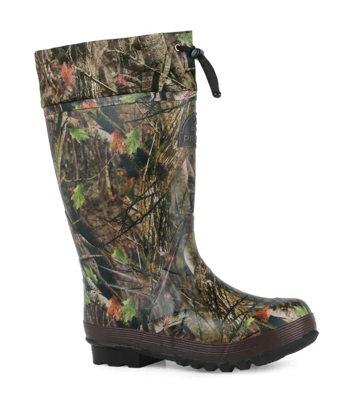 PRAIRIE CAMO ACTON NATURAL RUBBER BOOTS BOTTES EN CAOUTCHOUC NATUREL PRAIRIE CAMO ACTON
