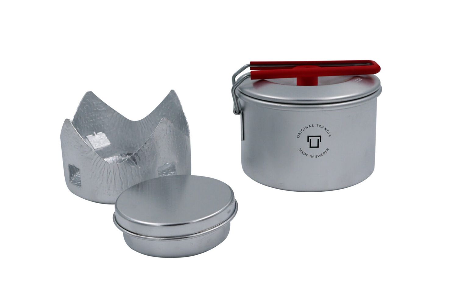 ENSEMBLE DE CUISSON AVEC BRÛLEUR POUR 1-2 PERSONNES TRANGIA MICRO LITE