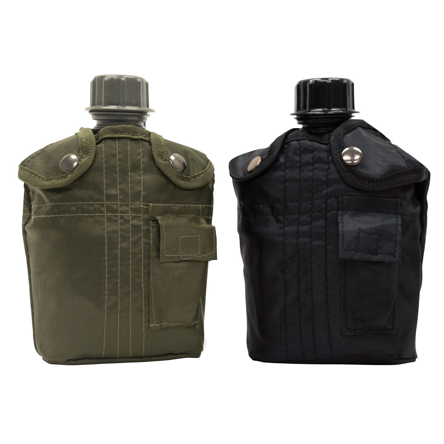 ENSEMBLE DE GOURDE AVEC GAMELLE ET ÉTUI