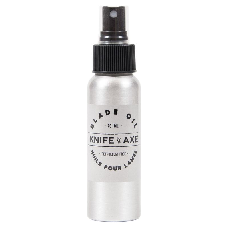 HUILE POUR ENTRETIEN DE LAME DE COUTEAU ET HACHE KNIFE AND AXE 70ML