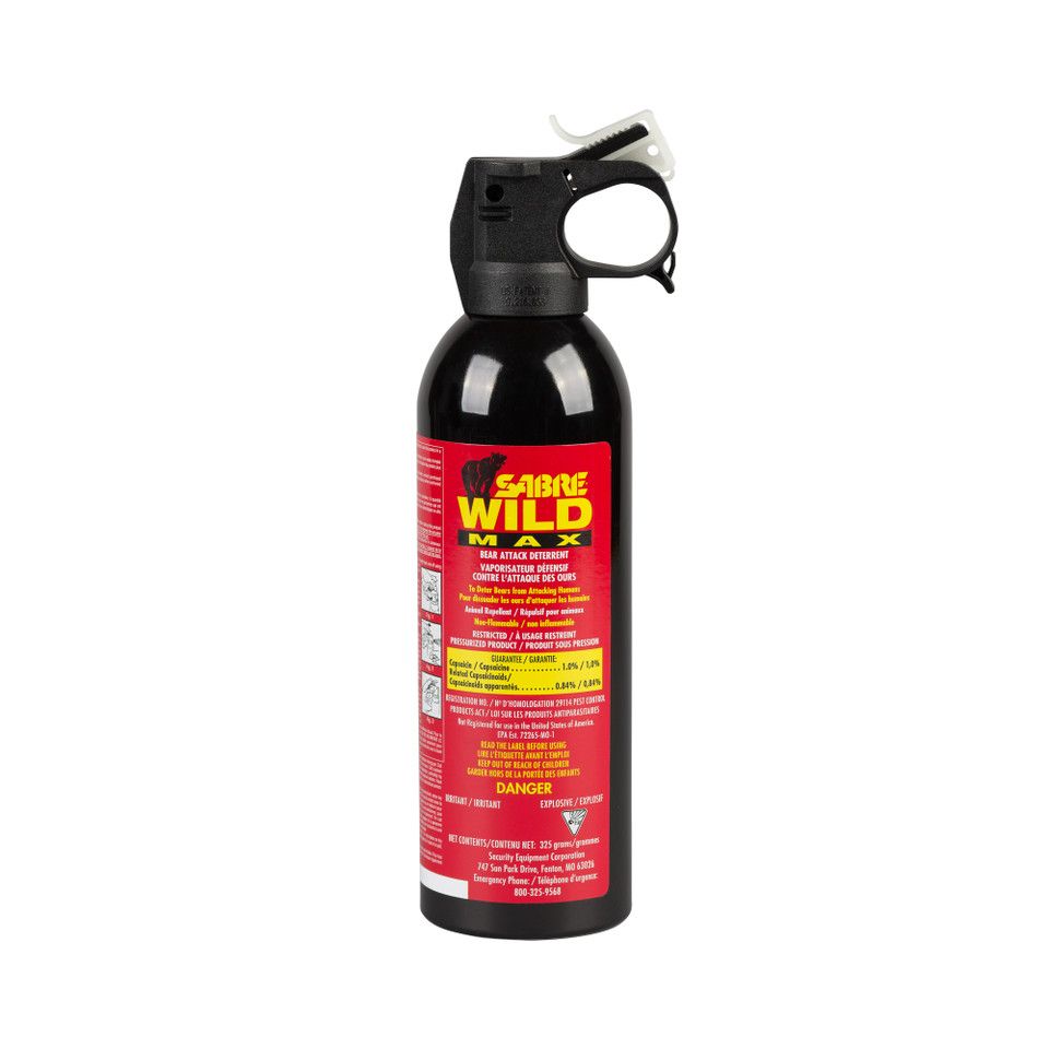 RÉPULSIF À OURS SABRE WILD MAX 325 G