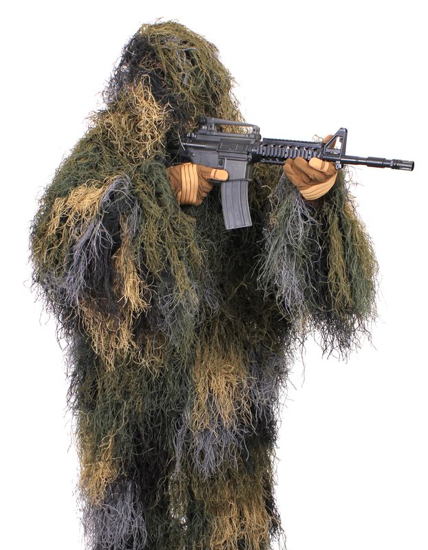 GHILLIE VESTE DE CAMOUFLAGE SEULEMENT