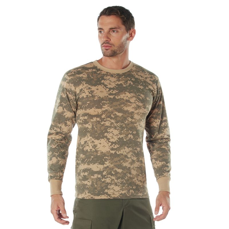 LONG SLEEVE DIGITAL CAMO SHIRTS