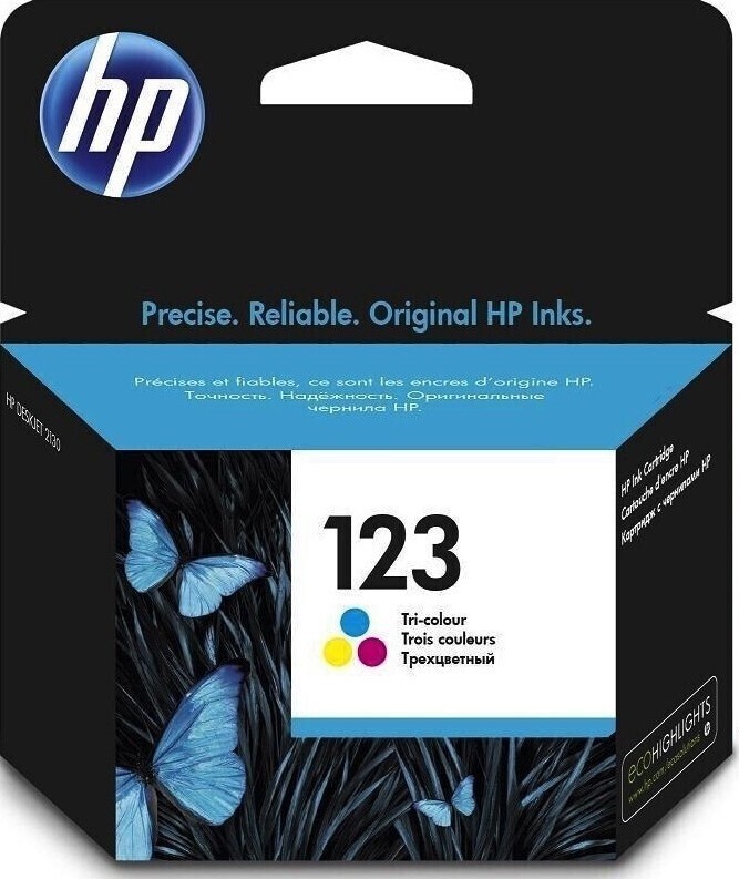 HP 123 trois couleurs