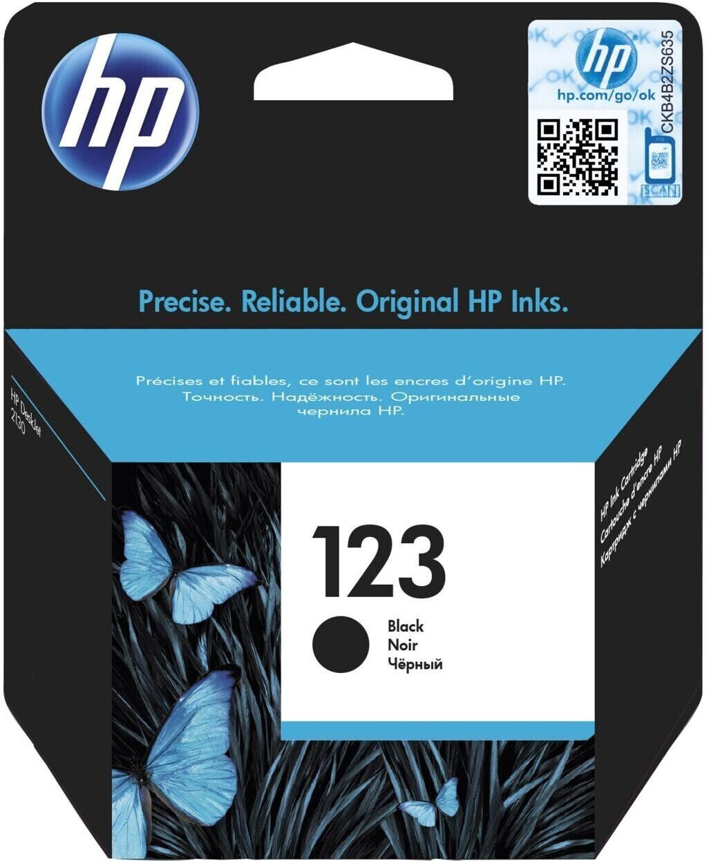 HP 123 Noir