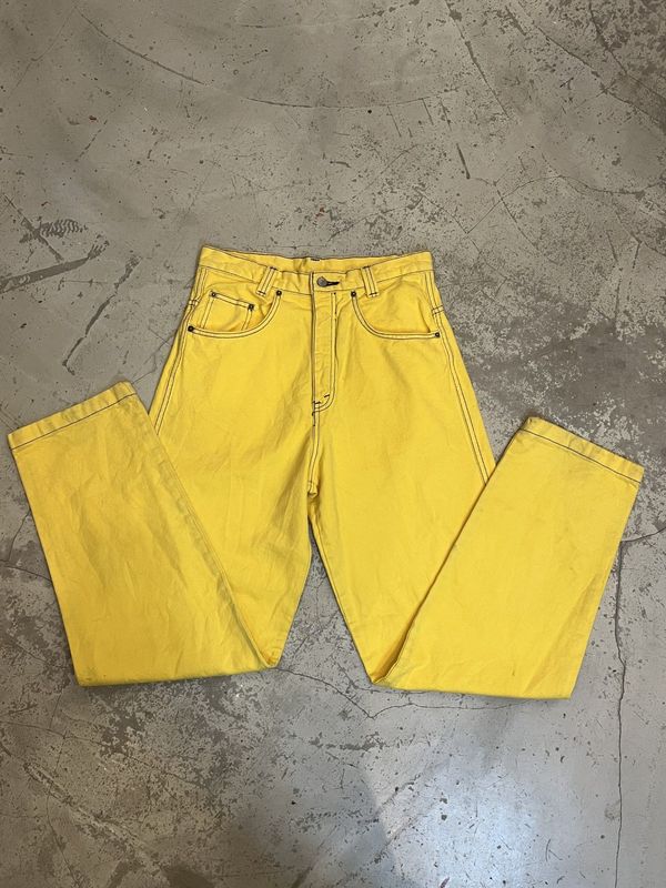 Yellow jeans