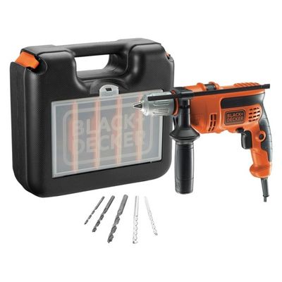 BLACK DECKER TRAPANO A PERCUSSIONE 710W  'BEH710K-QS'