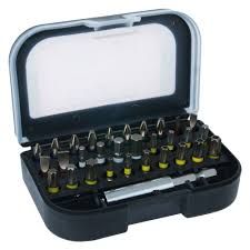 ECEF PORTAINSERTO CON INSERTI IN SET 31 pz.
