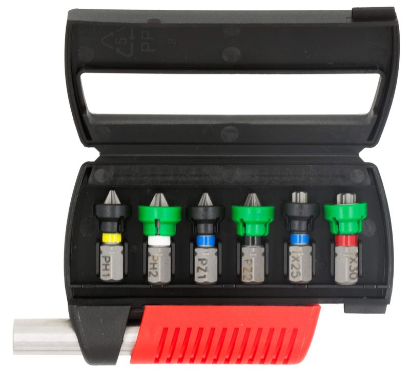 KRINO INSERTI IN SET 'MAG BIT+'  7 pz.