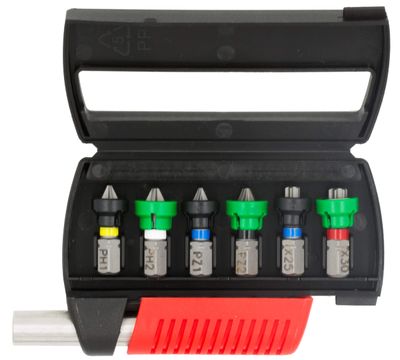 KRINO INSERTI IN SET 'MAG BIT+'  7 pz.