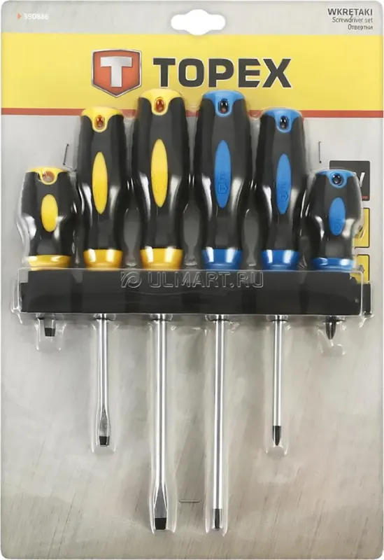 TOPEX SERIE CACCIAVITI 6 pz.