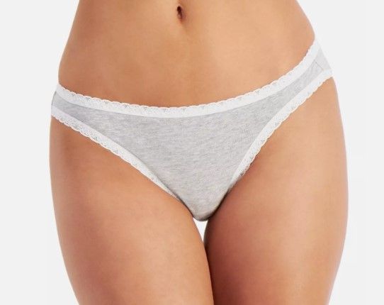 Jenni Womens Whimsy Dot Bikini 1001 Bright White L