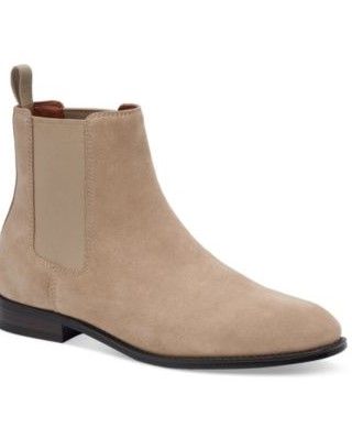 COACH Mens Metropolitan Suede Chelsea
