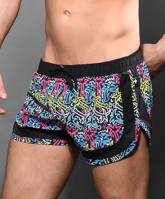 AC Miami Palms Mesh Swim Trunk