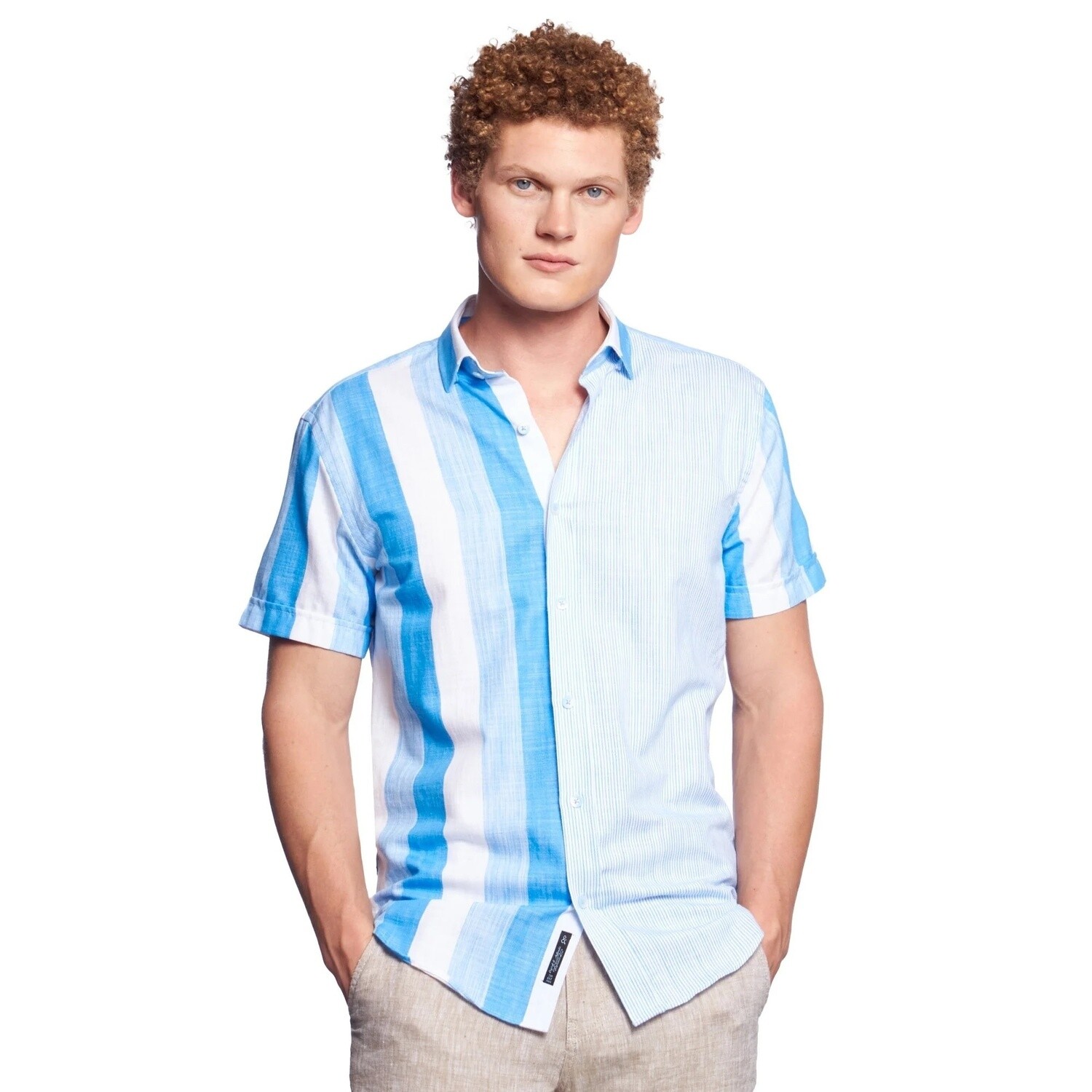 EightX Honey, I Shrunk The Strpes Shirt 