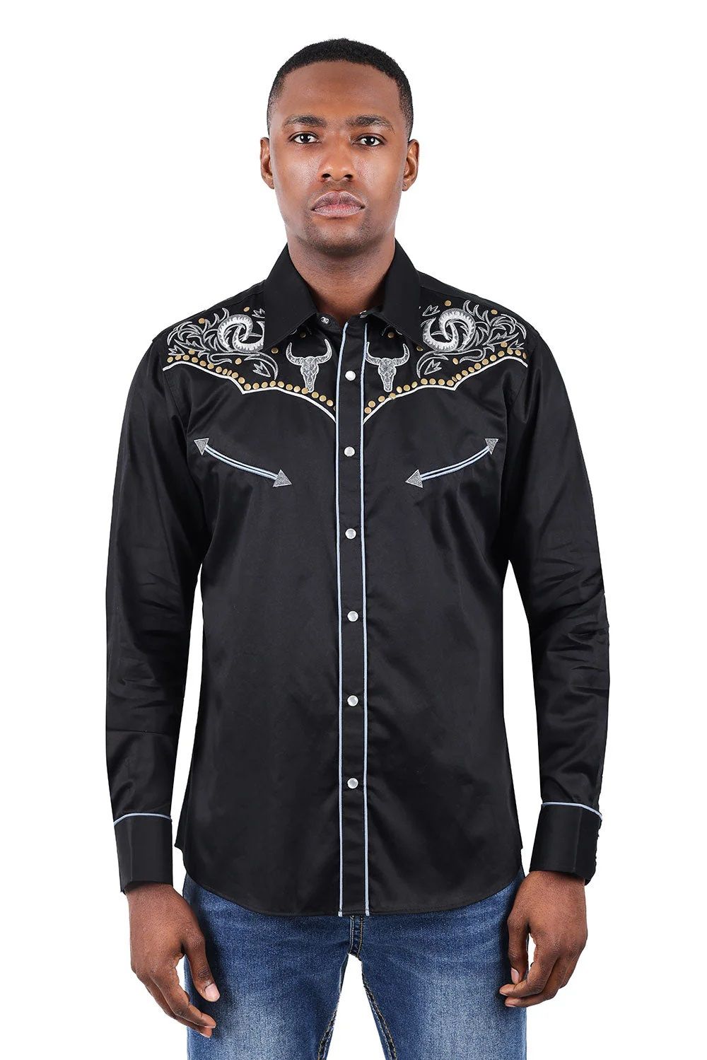 Barabas Westside Bulls Shirt (2 colors), Color: Black, Size: S