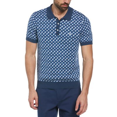 Penguin Jacquard Sweater Polo